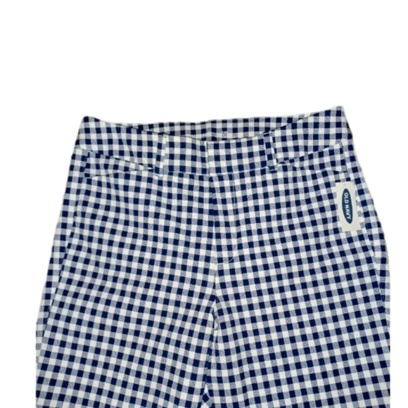 Old Navy Navy Plaid Pants - Picture 5 of 6